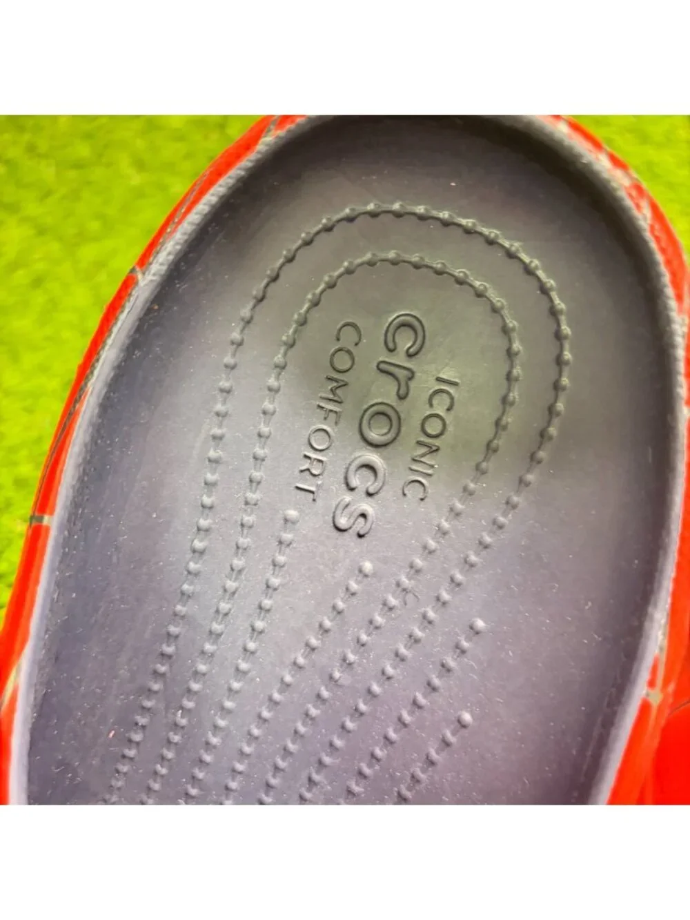 Crocs Spider-Man All-Terrain Mens Size 11 Red Black Beach Outdoor Clogs Sandals